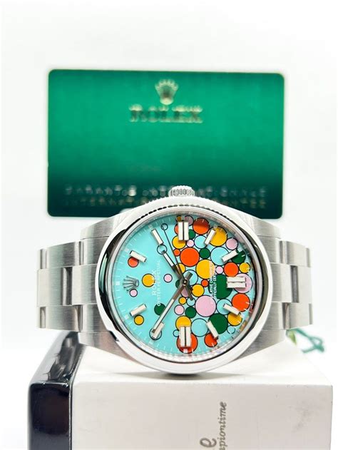 rolex tiffany blue 41|rolex celebration 41.